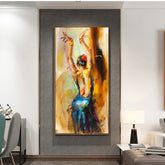 Toile - Abstract Ballerina